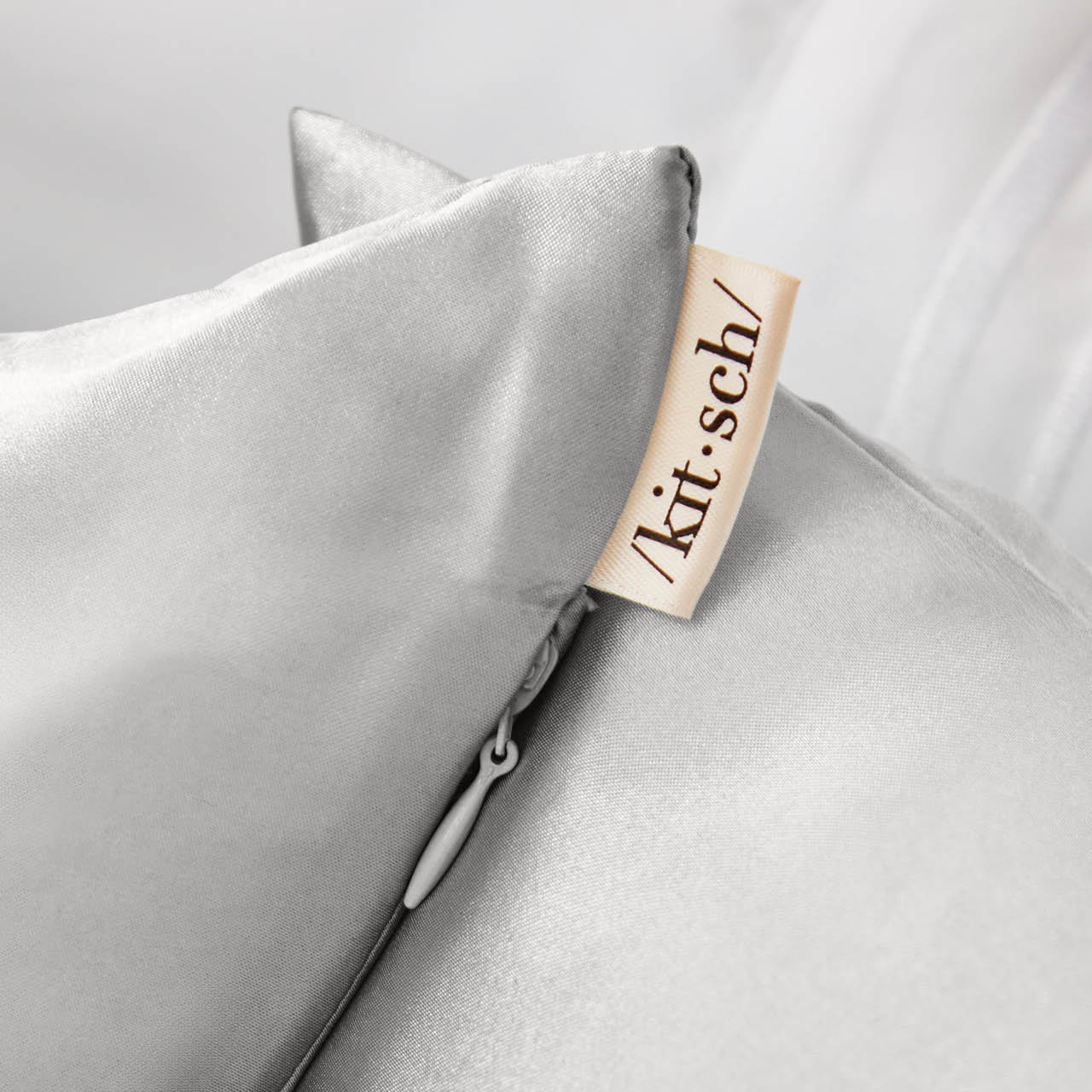Satin Pillowcase King - Silver - Image 3
