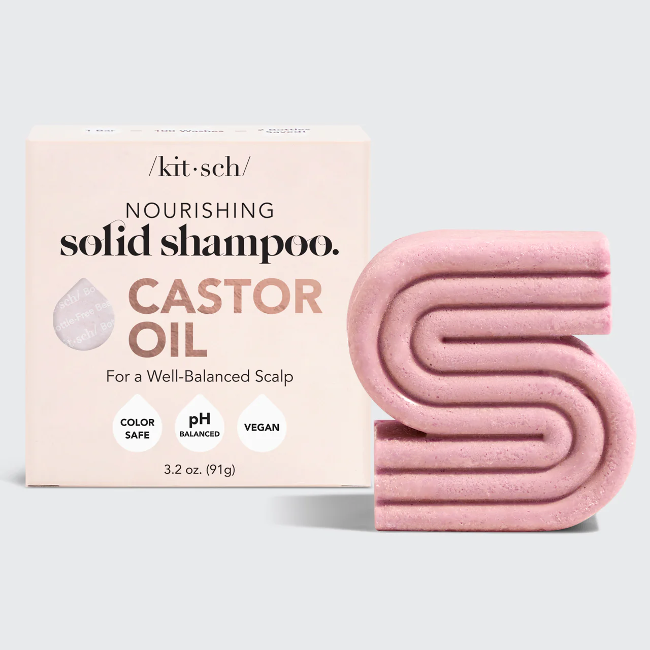 Nourishing Castor Oil Shampoo + Conditioner Caddy Bundle - Image 3